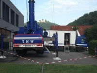 Einsatz WVTr 144. Sch&auml;ferlauf in Bad Urach, weitere Bilder