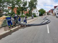 Unwetter in T&uuml;bingen, weitere Bilder