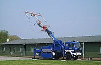 Einsatz des MastKW anl&auml;sslich des G 8 Gipfel in Rostock