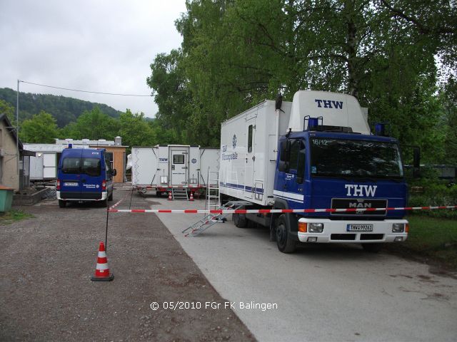 Aufbauplatz an der Wettkampfst&auml;tte in Rottenburg