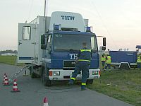 Unterst&uuml;tzung der Verkehrspolizei Balingen