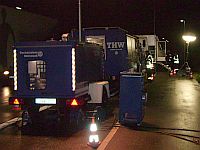 Unterst&uuml;tzung der Verkehrspolizei Balingen
