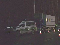 Unterst&uuml;tzung der Verkehrspolizei Balingen