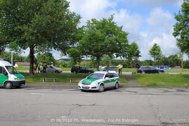 Kontrollstelle in der &Uuml;bersicht