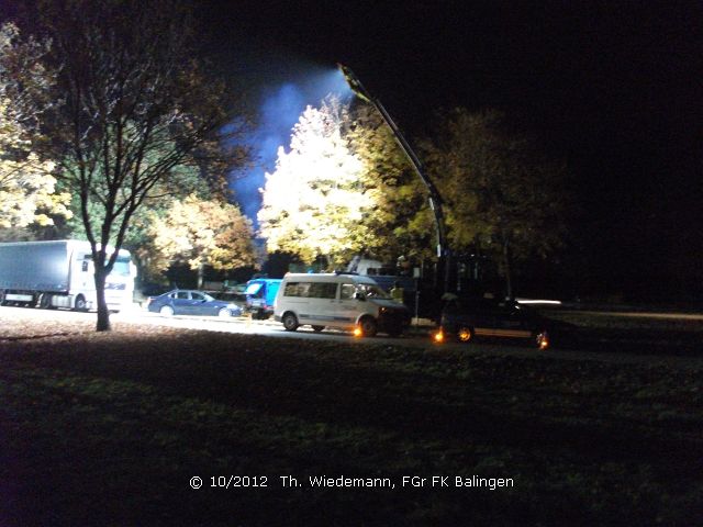 Beleuchtungsger&auml;t des THW OV Rottweil