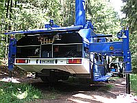 Einsatz des MastKW anl&auml;sslich des VTS 2008